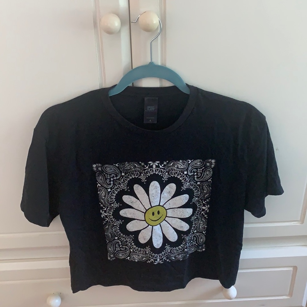 Sweet Claire Black Tee Shirt from Vanilla Sky